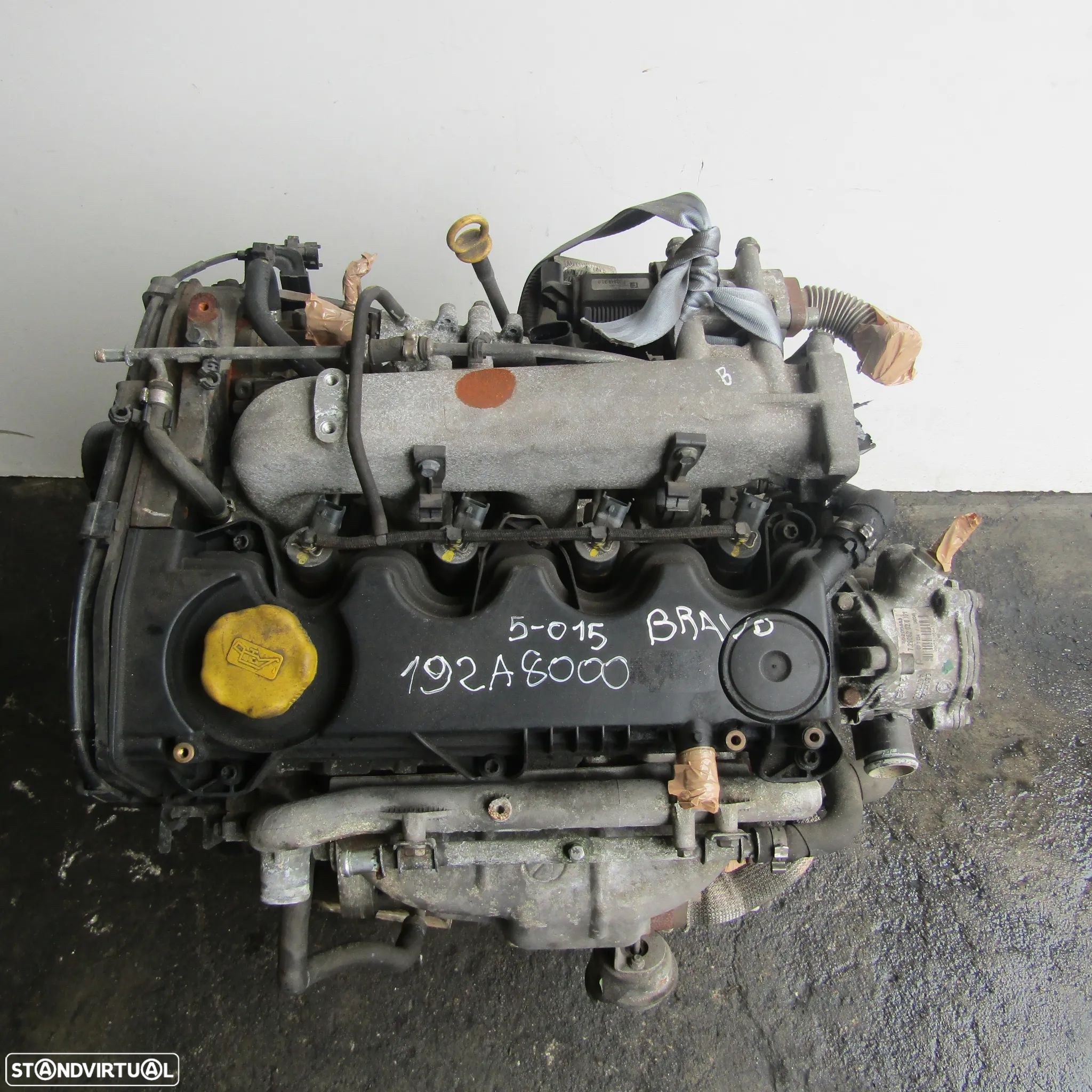 Motor Fiat Bravo 2008 1.9 Diesel 192A8000 - 1