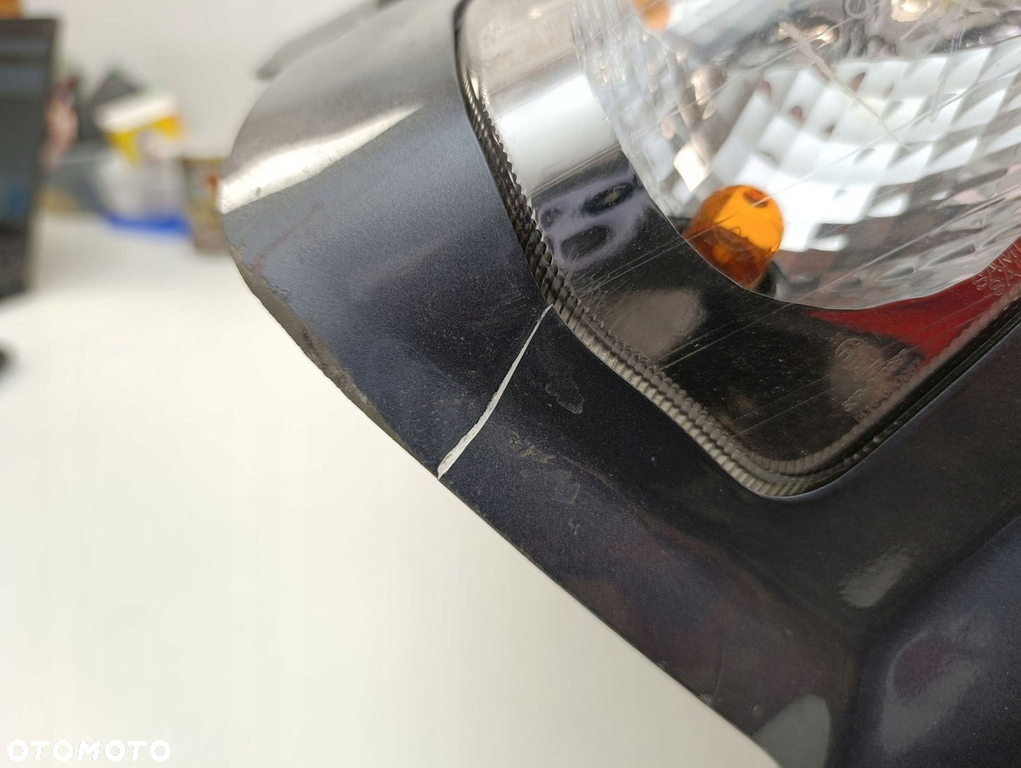 DAELIM S2 125 CZACHA CZASZA  LAMPA PRZÓD  KIERUNKOWSKAZY - 11