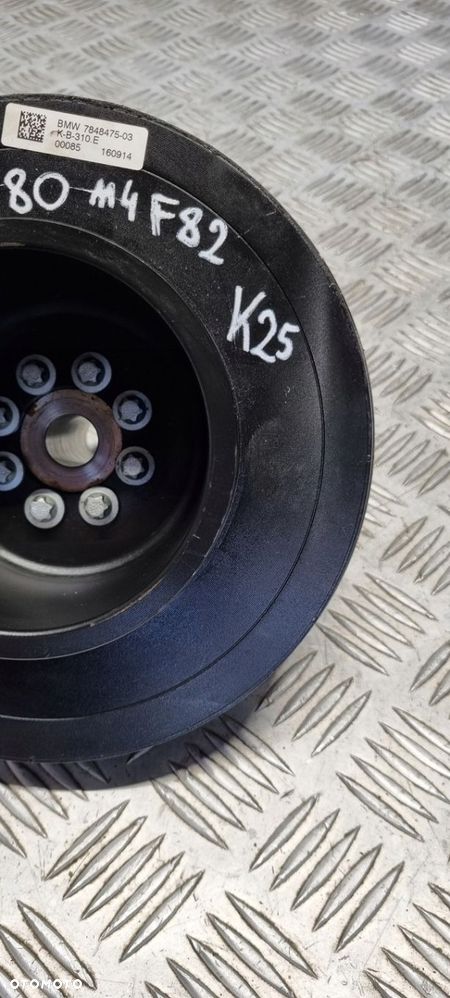 BMW M3 F80 M4 F82 KOŁO PASOWE 7848475 - 6