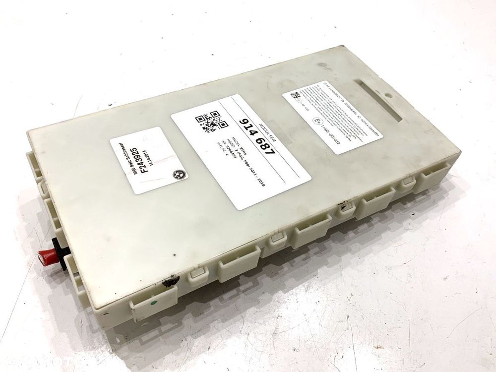 MODUŁ FEM  BMW 3 (F30, F80) 2011 - 2018 320 d 120 kW [163 KM] olej napędowy 2011 - 2018 9366404 - 2