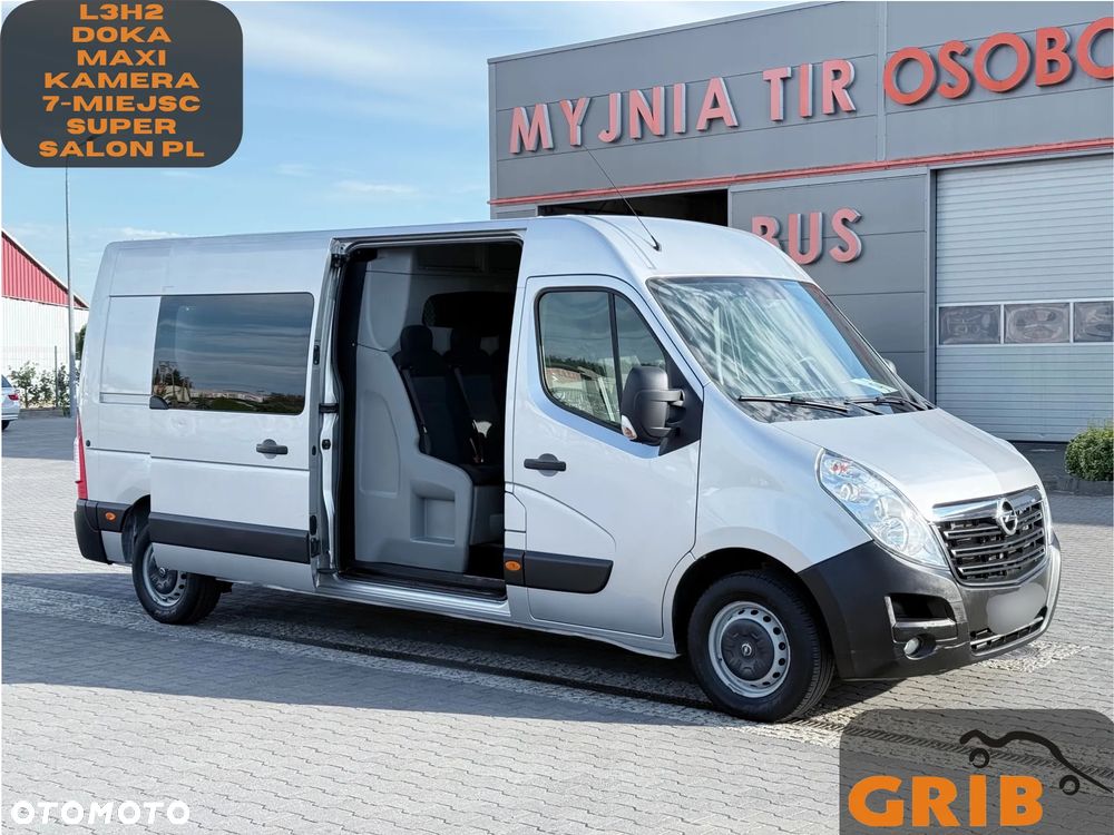 Opel Movano 170 CDTI L3H2 Brygadówka Doka Maxi 7-miejsc Salon PL