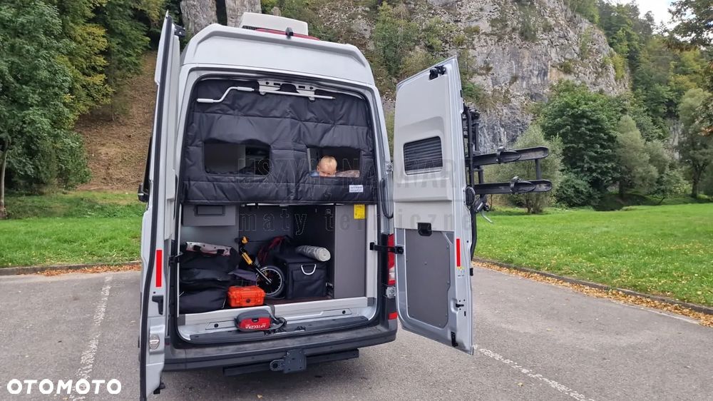 Kurtyna tylna krótka VW Grand California 600 680 osłona sypialni - 1
