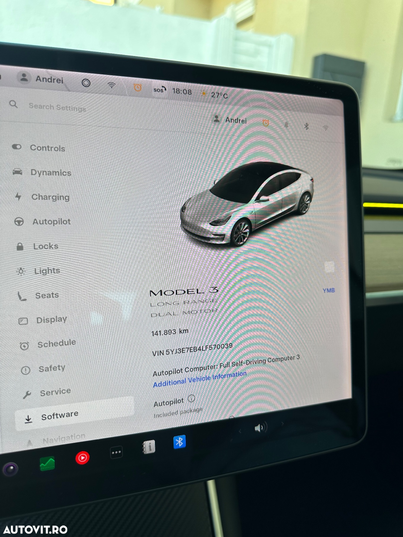 Tesla Model 3 Langstreckenbatterie Allradantrieb Dual Motor - 6