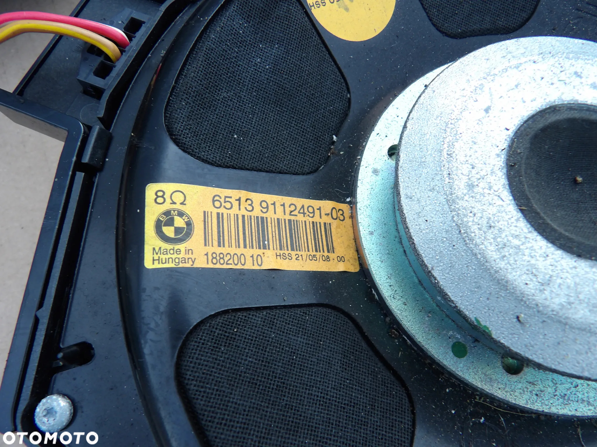 BMW - E71,X6 - KOMPLETNE NAGŁOŚNIENIE HIFI - AUDIO - 9180183  9112472  9112491  9112470 - 6