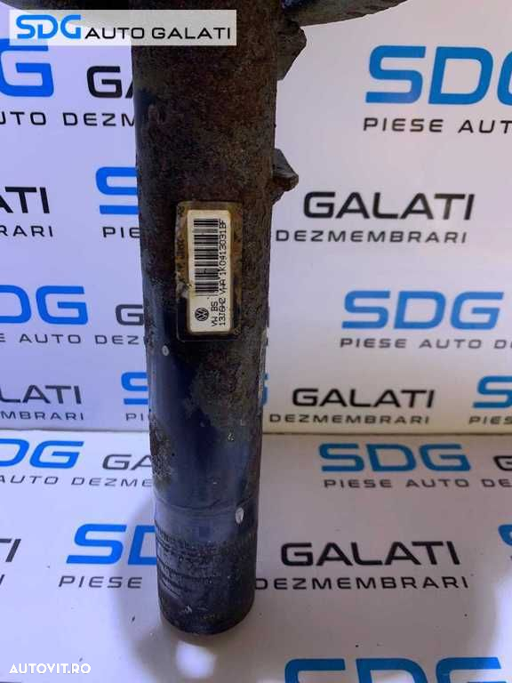Amortizor Telescop Complet cu Arc si Flansa Fata Stanga Skoda Octavia 2 1.9 TDI 2004 - 2013 Cod 1K0413031BF - 2