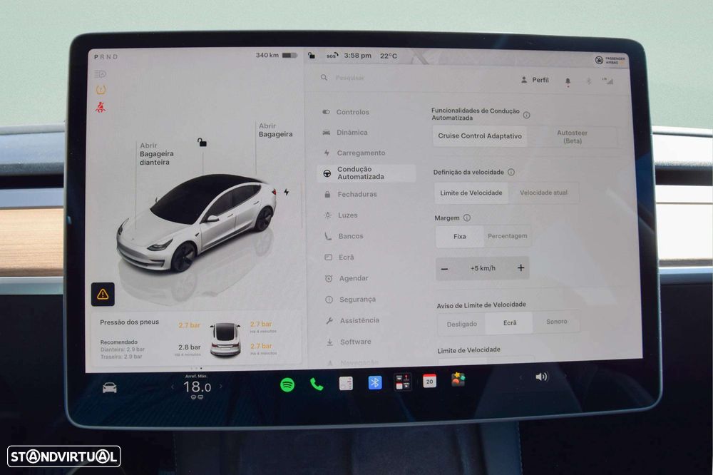 Tesla Model 3 Long Range Tração Integral Premium - 16