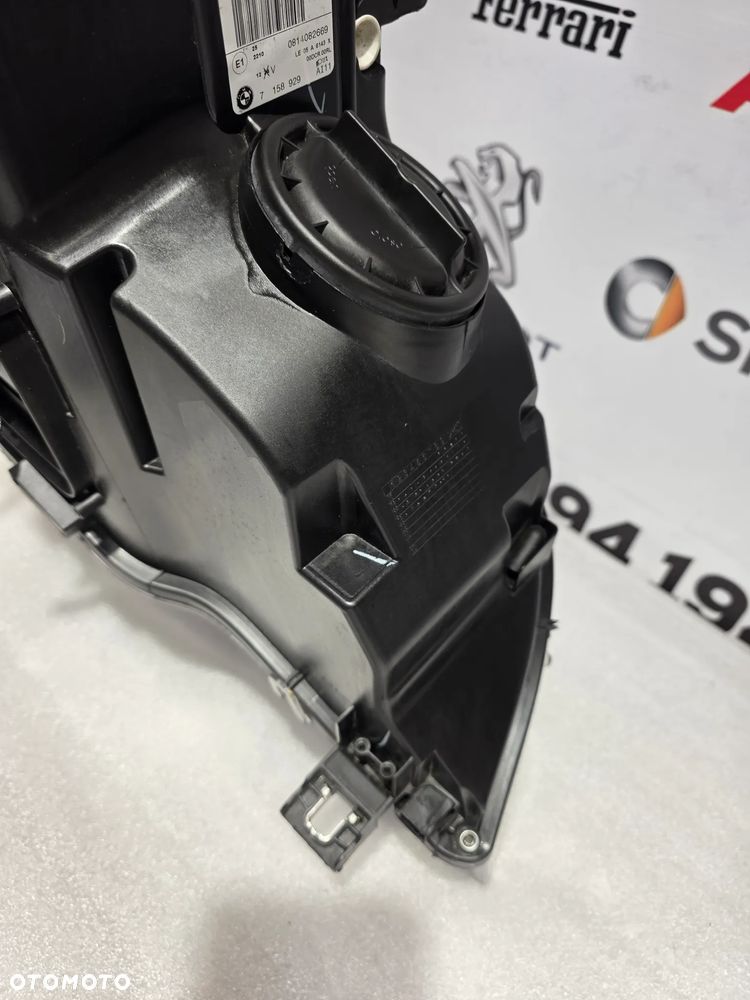 BMW X5 E70 06-10 LEWY XENON DYNAMIC LEWA LAMPA PRZEDNIA PRZÓD , SZKŁO DO WYMIANY , NR 7158929 / 0814082669 / F00HTB3005 , NR AUKCJI LPP199 - 20