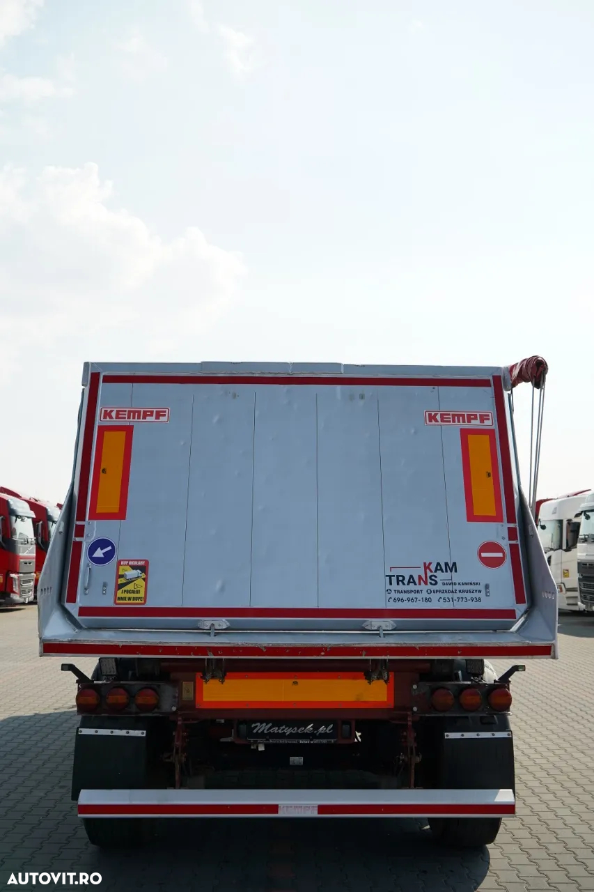 Kempf BASCĂLĂTOR KEMPF / ALUMINIU / 25 m³ / AXE MERCEDES / AXĂ RELAXABILĂ - 12
