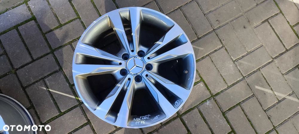 FELGI 5x112 7.5Jx18 CALI ET44 STOPNIOWANE 2x 2054012802 2x 85Jx18 CALI ET56 2054012902 MERCEDES W204 W205 I INNE KOMPLET 4 SZTUKI - 12
