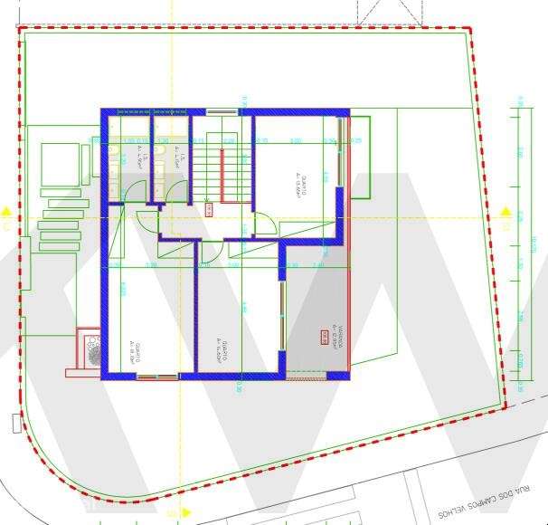Terreno urbano com 302m2, com projecto para construção de moradia isol - Grande imagem: 5/7
