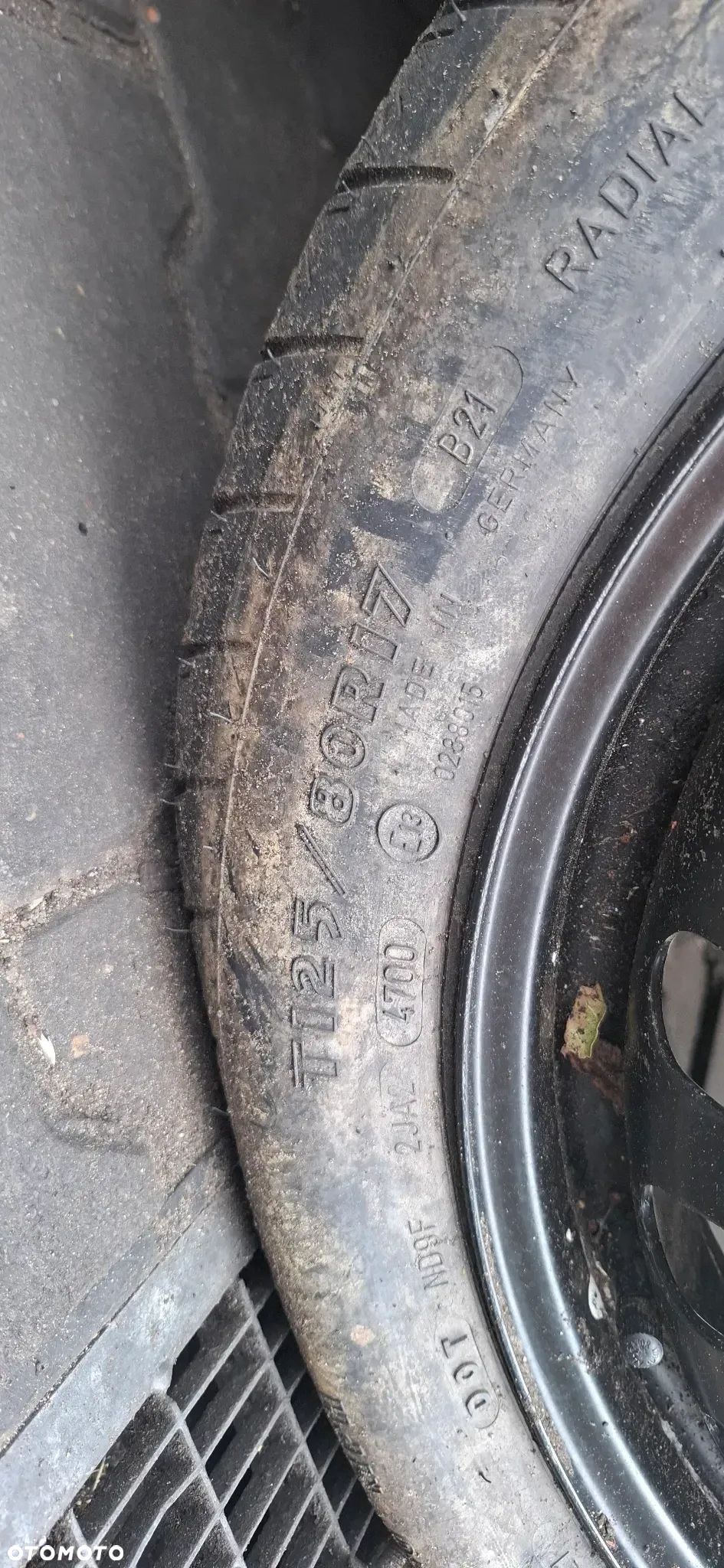 Koło dojazdowe Audi A3 - 1