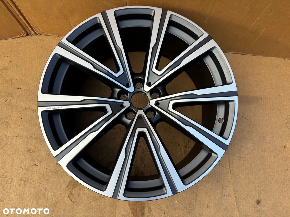 Nowa Felga Oryginalna BMW Individual 10.5 22 IS43 5x112 X5 G05 X6 G06 X7 G07 8072001 36118072001 10.5J 22" - 1