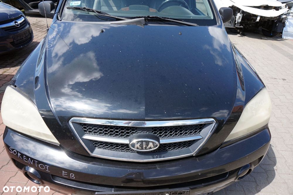 MASKA ZDERZAK BŁOTNIKI LAMPY SORENTO I EB  KIA 2002-2007 CZARNY PRZÓD KOMPLETNY - 2