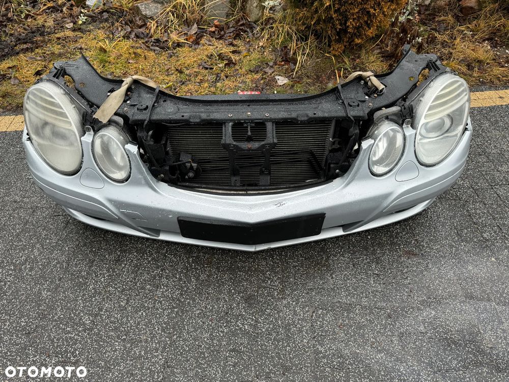 PRZÓD KOMPLETNY ZDERZAK PAS REFLEKTOR MERCEDES W211 LIFT FL - 5