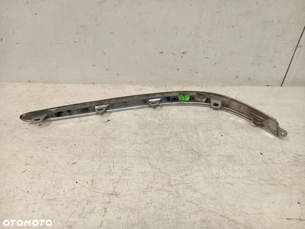 Jaguar XJ X350 X 350 listwa nakładka zderzaka przednia przód chrom lewa L - 4
