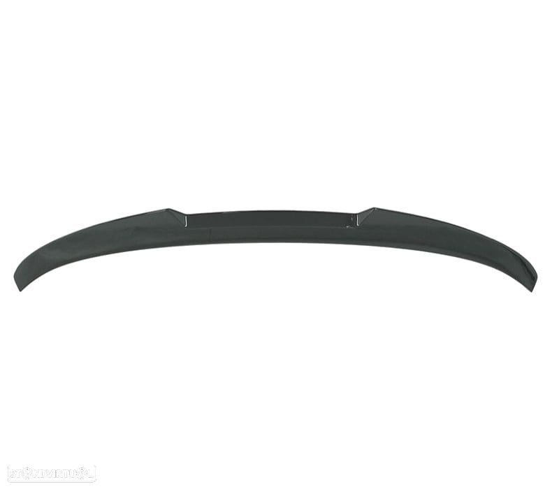 AILERON SPOILER TRASEIRO BMW F10 10-17 LOOK M4 PRETO BRILHANTE - 2