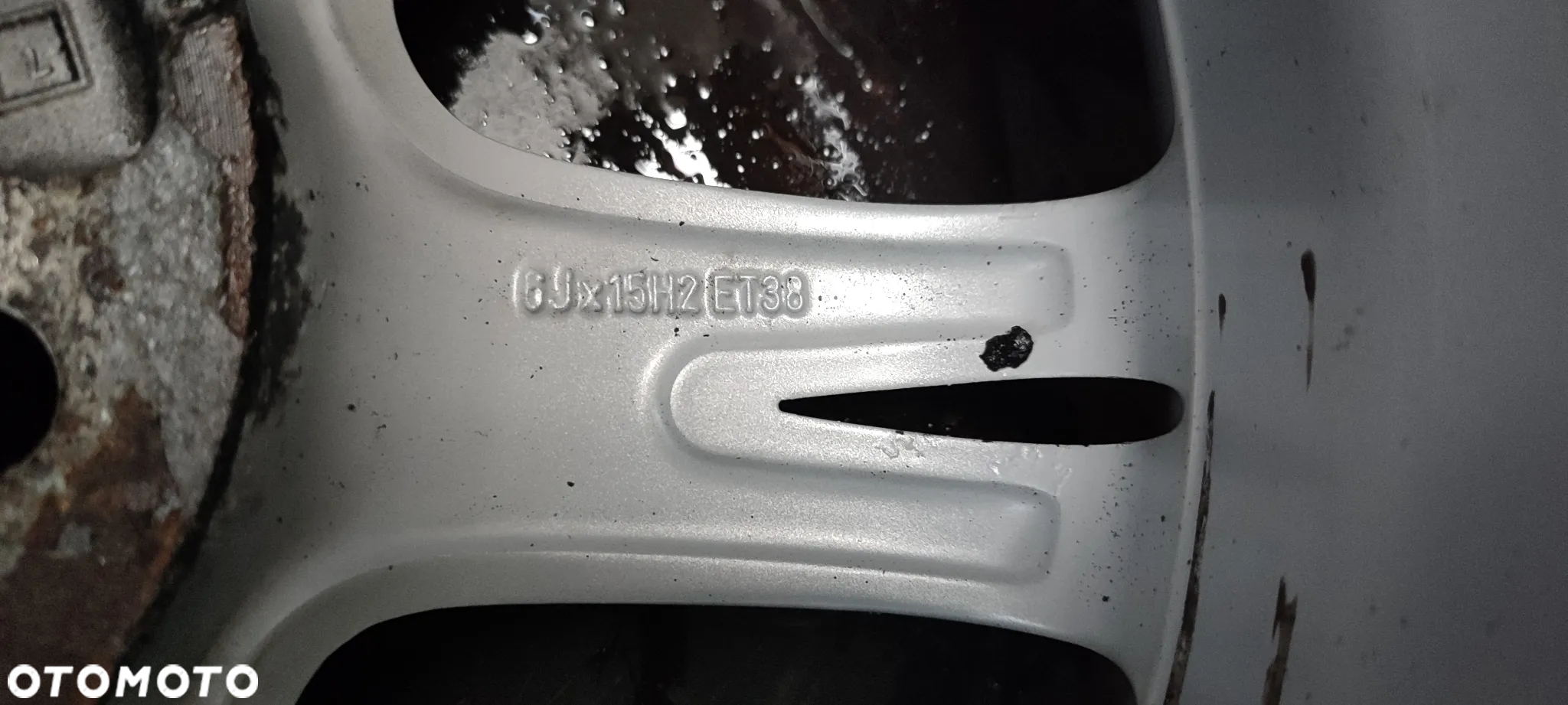 FELGI 5x100 6Jx15 CALI ET38  SEAT IBIZA VW SKODA Komplet - 8