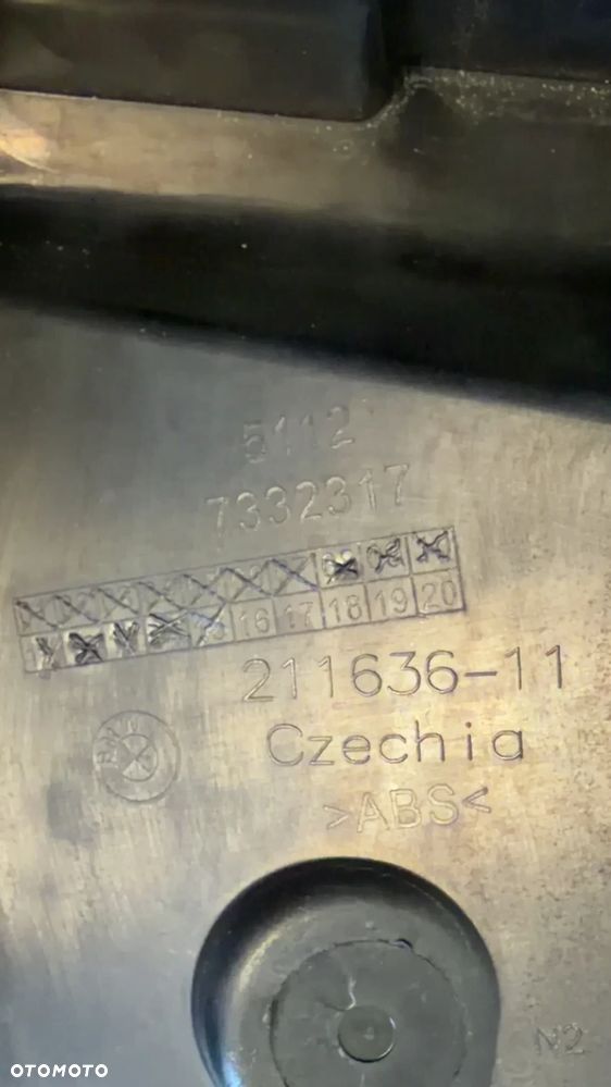 ŚLIZG ZDERZAKA LEWY TYŁ BMW X1 F48 7332317 - 3