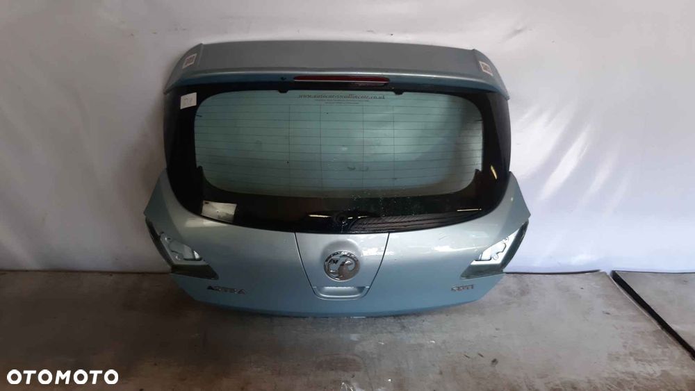 /  KLAPA TYŁ TYLNA BAGAŻNIKA DO OPEL ASTRA J IV HB Z21Y BŁĘKITNA - 1