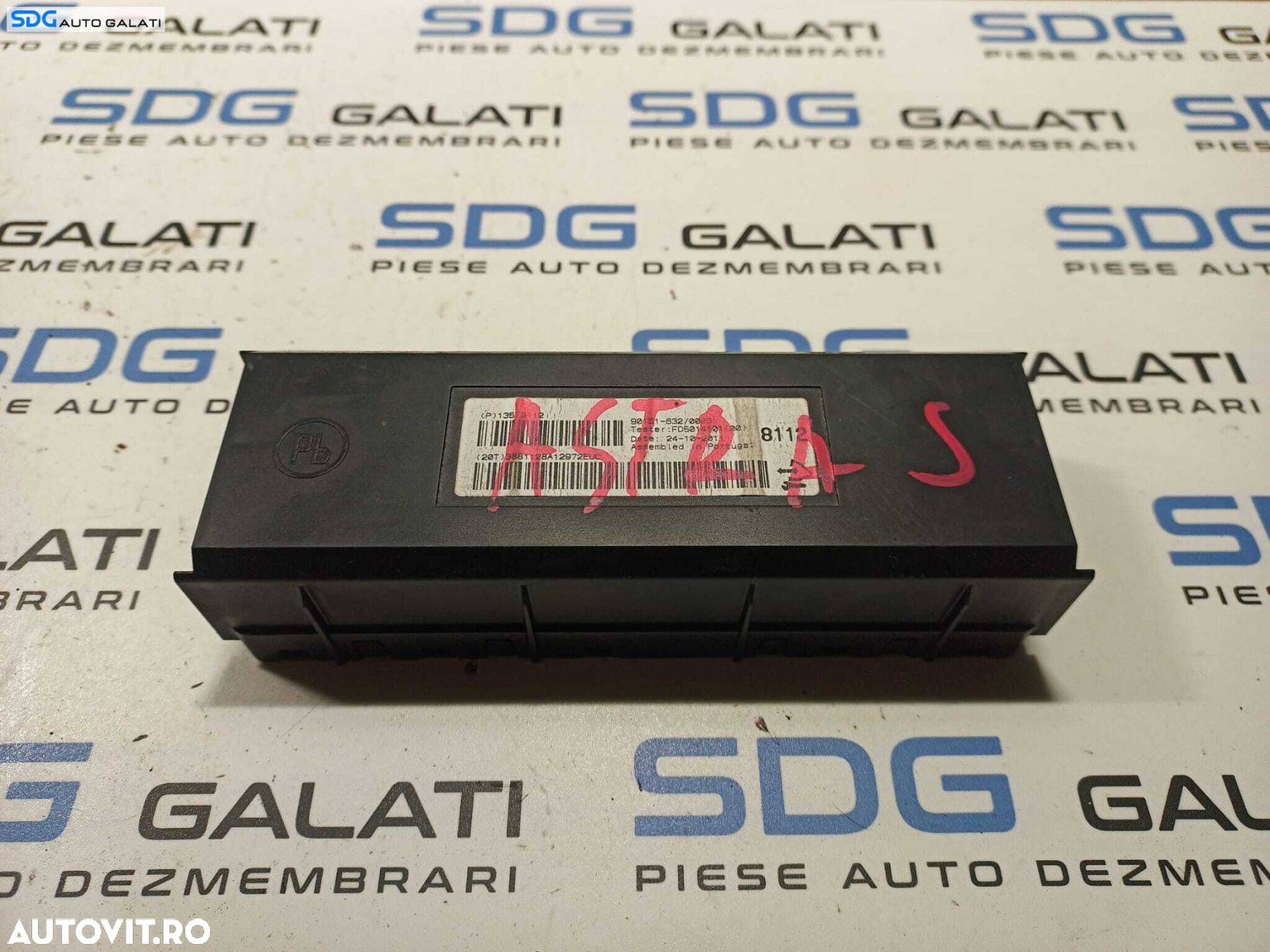 Unitate Modul Calculator Confort Confort Incalzire AC Clima Aer Conditionat Opel Astra J 2009 - 2015 Cod 13578112 [L0656] - 1