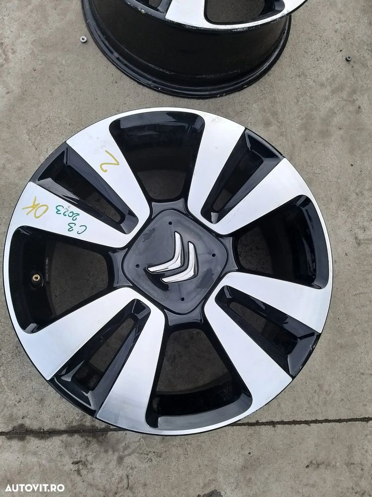 Janta aliaj r16 citroen c3 3 sx 98130750077 - 1