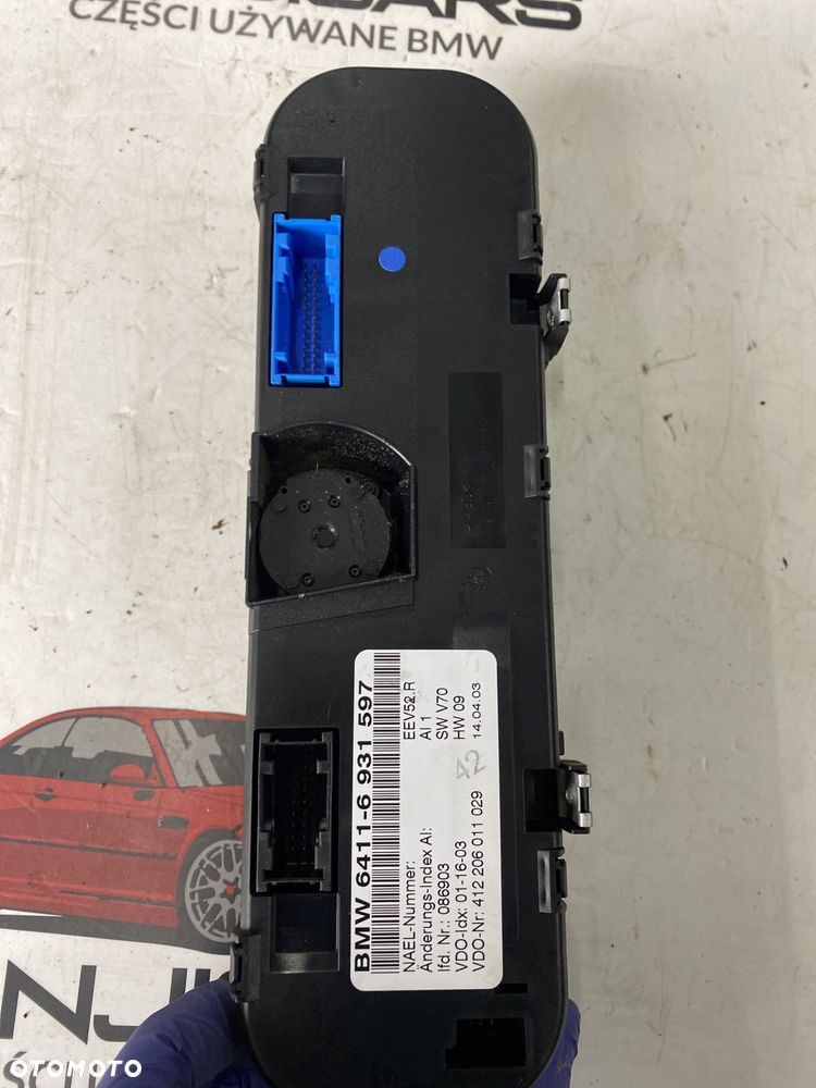 Panel nawiewu klimatyzacji bmw z4 e85 e86 - 5