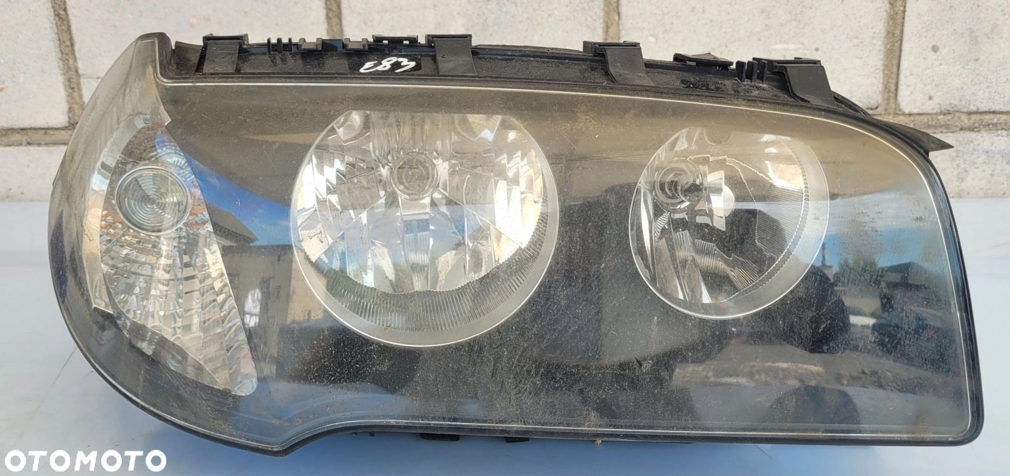 LAMPA PRAWY PRZÓD PRZEDNIA BMW X3 E83 PRZEDLIFT H7 3418418 UK - 2