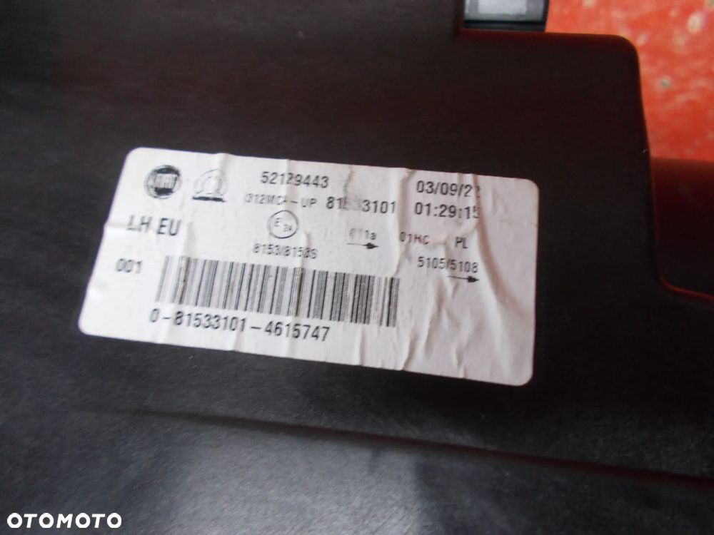 FIAT 500 LIFT 52129443 LAMPA LEWA PRZÓD PRZEDNIA SOCZEWKA - 6