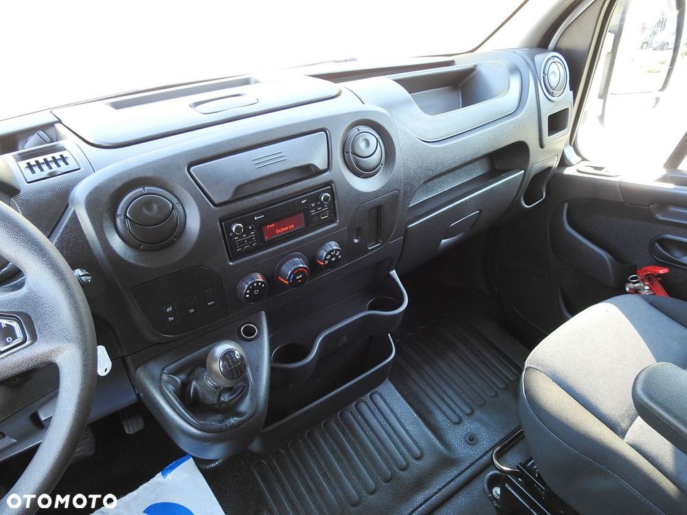Renault MASTER PLANDEKA 8 PALET WEBASTO TEMPOMAT KLIMATYZACJA PNEUMATYKA  170KM - 32