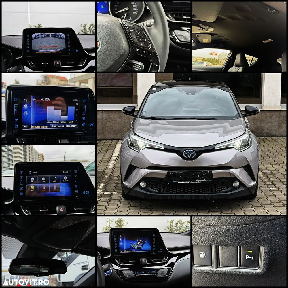 Toyota C-HR 1.8 HSD 122 CP 4x2 CVT C-lassy bi-tone - 10