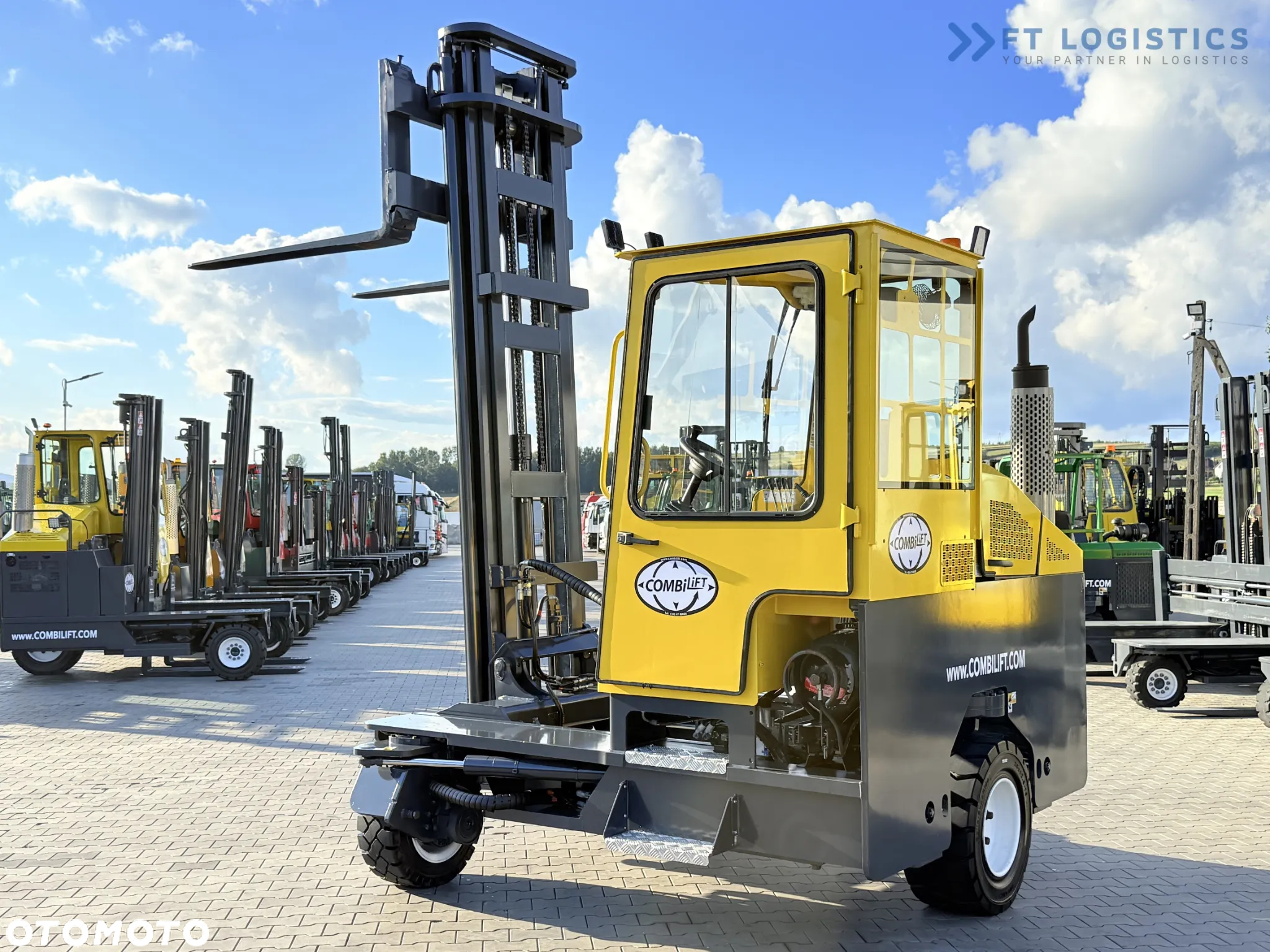 Combilift WÓZEK CZTEROKIERUNKOWY - WIELOKIERUNKOWY C5000XL / GAS / DUPLEX 6000MM /JEDYNE 3479 MOTOGODZIN /  PRZESUW WIDEŁ / PEŁNA KABINA / STAN IDEALNY / Szeroka oferta wózków czterokierunkowych i bocznych, dopasowanych do różnorodnych potrzeb i zastosowań - 30