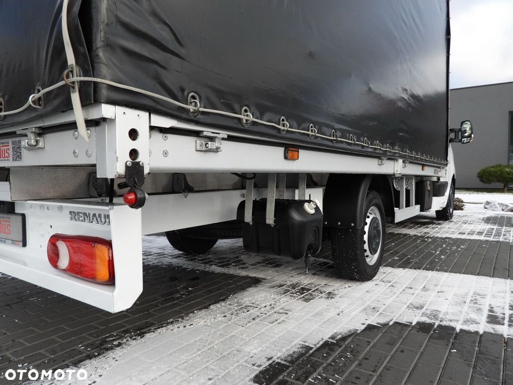 Renault MASTER PLANDEKA 9 PALET WEBASTO TEMPOMAT LEDY PNEUMATYKA KLIMATYZACJA  165KM - 18