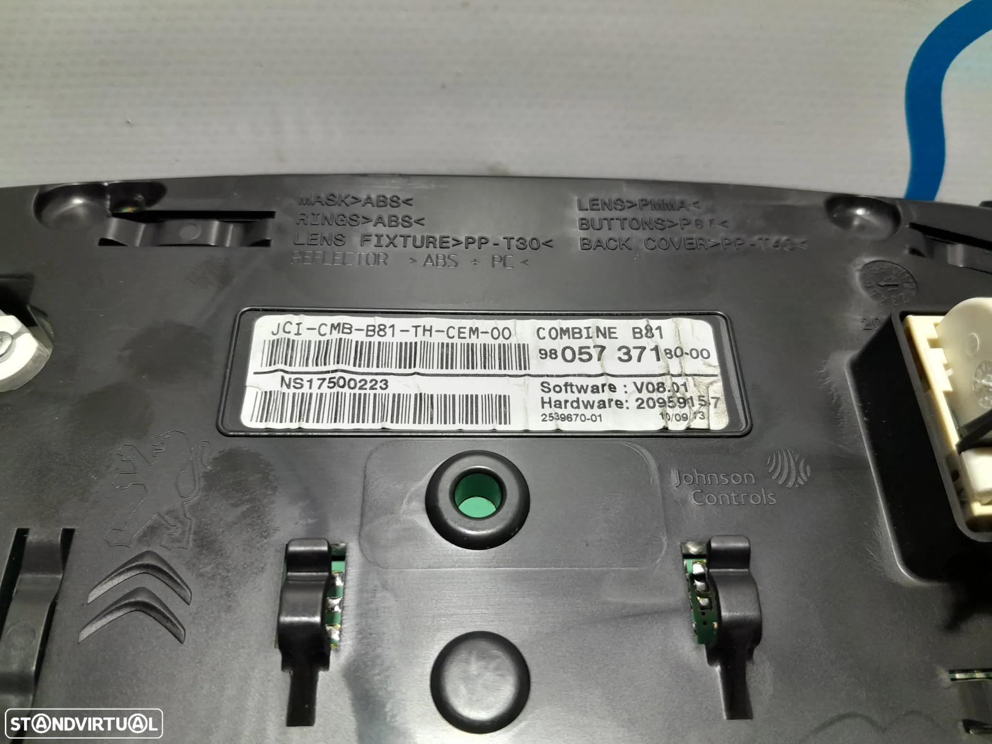 Quadrante Original Citroen DS5 9805341480 9805737180 - 7