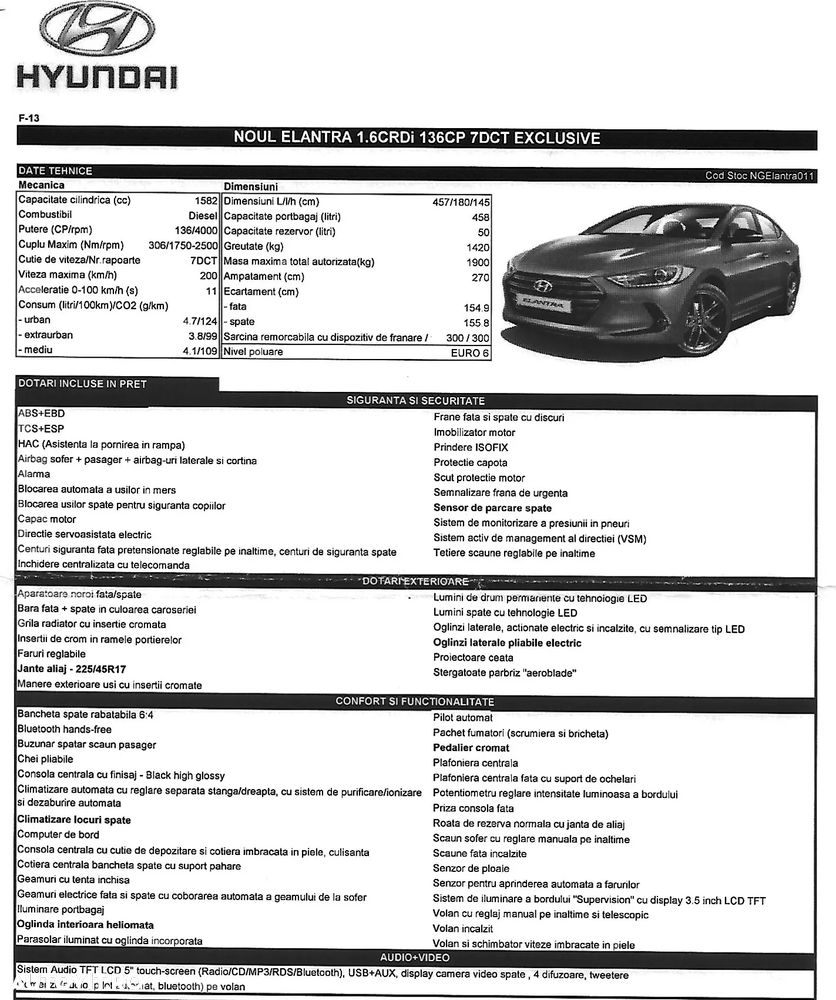 Hyundai Elantra 1.6 CRDI 7DCT Exclusive - 3