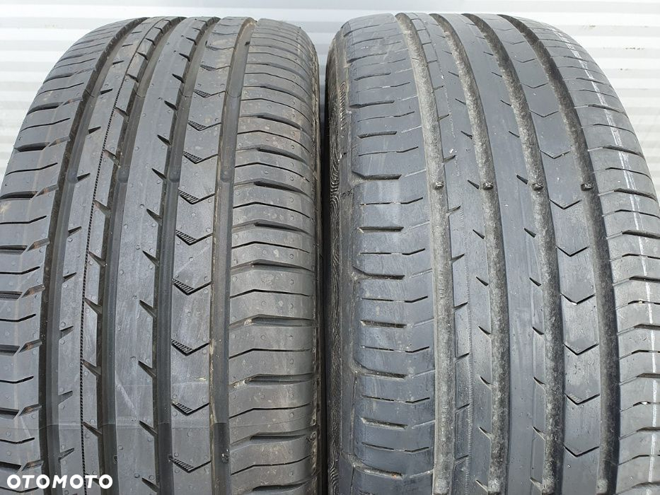 2x Opony letnie 205/55/17 CONTINENTAL PremiumContact 5 - 95V XL 99% - 3