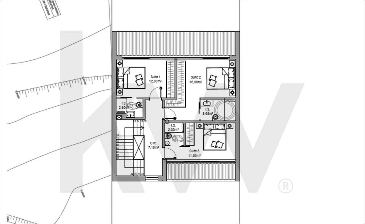 Azambuja | Terreno 338m2 | Projeto Moradia - Grande imagem: 4/15