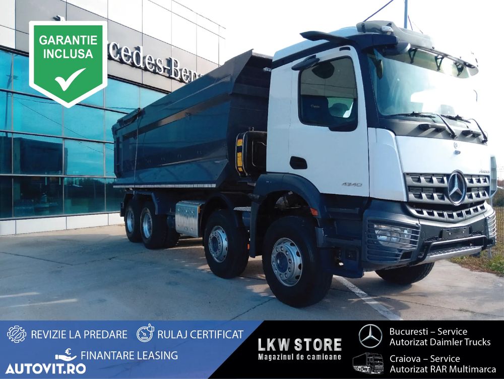 Mercedes-Benz Arocs 42.40 8x4 Autobasculanta/Basculanta/Tipper/Kipper Heavy Duty, TOP !!! - 2