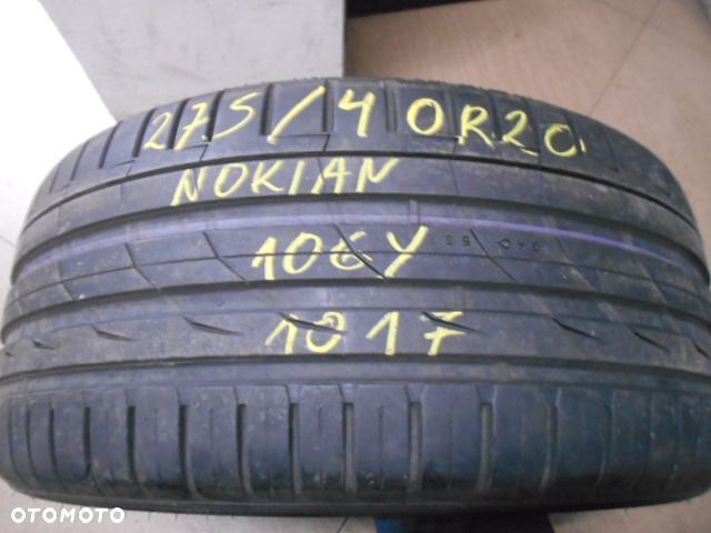 Opona pojedyńcza 275/40r20 nokian hakka black suv 7mm lato - 1