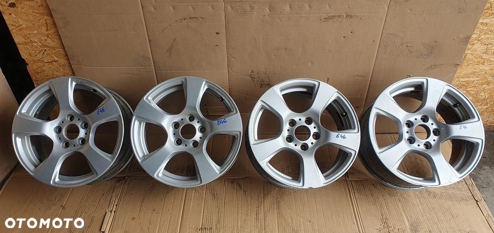 Alufelgi felgi aluminiowe alusy 5x120 R17 8J IS34 R17 BMW 3 E46 6770239 - 7