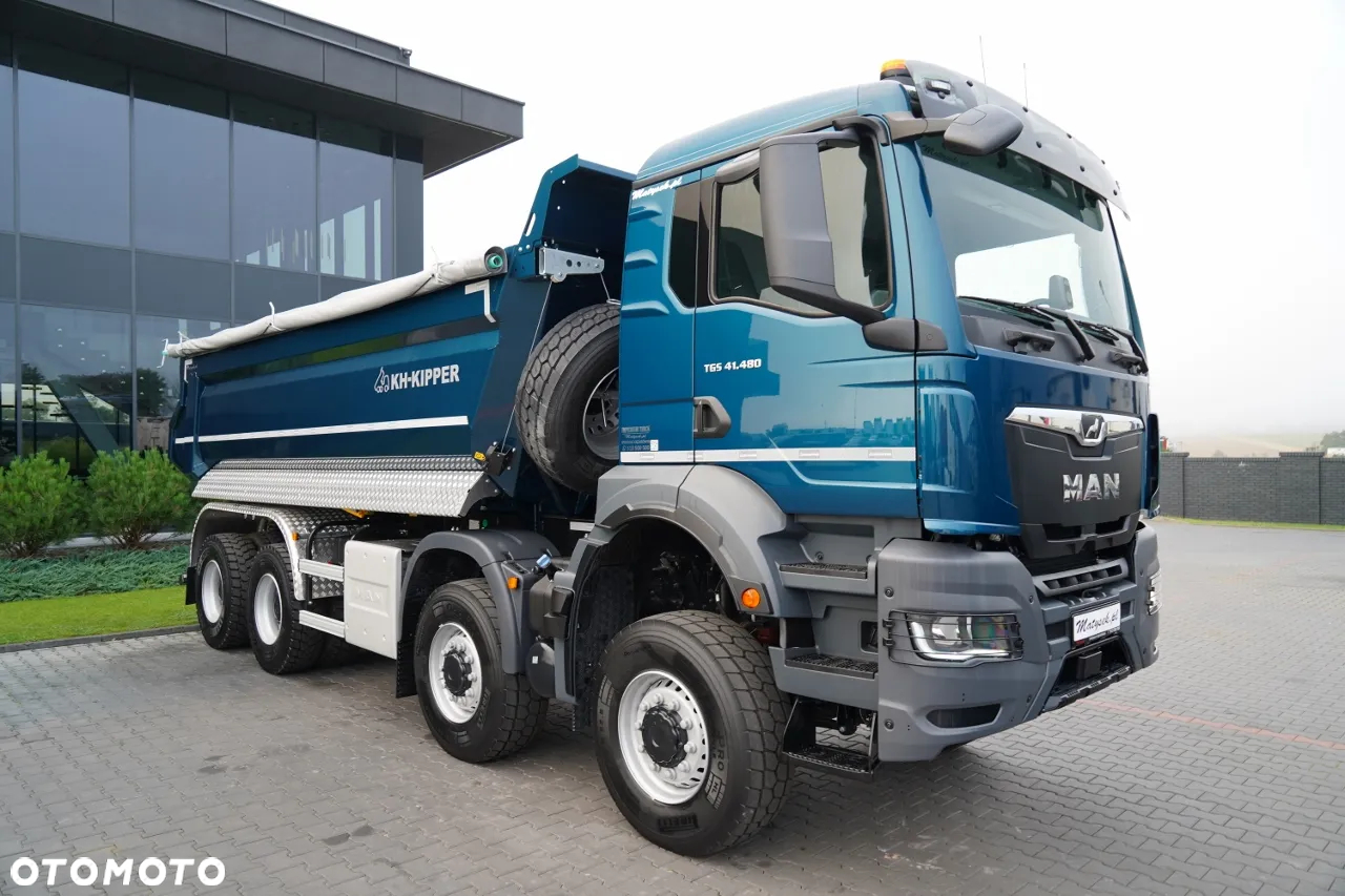 MAN TGS 41.480 / 8X8 / WYWROTKA / AUTOMAT / FABRYCZNIE NOWY / BARDZO BOGATE WYPOSAŻENIE / - 14