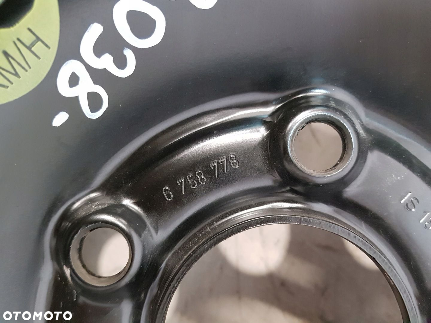 KOŁO DOJAZDOWE 6758778 17 5X120 BMW E60 E61 E90 E91 - 8