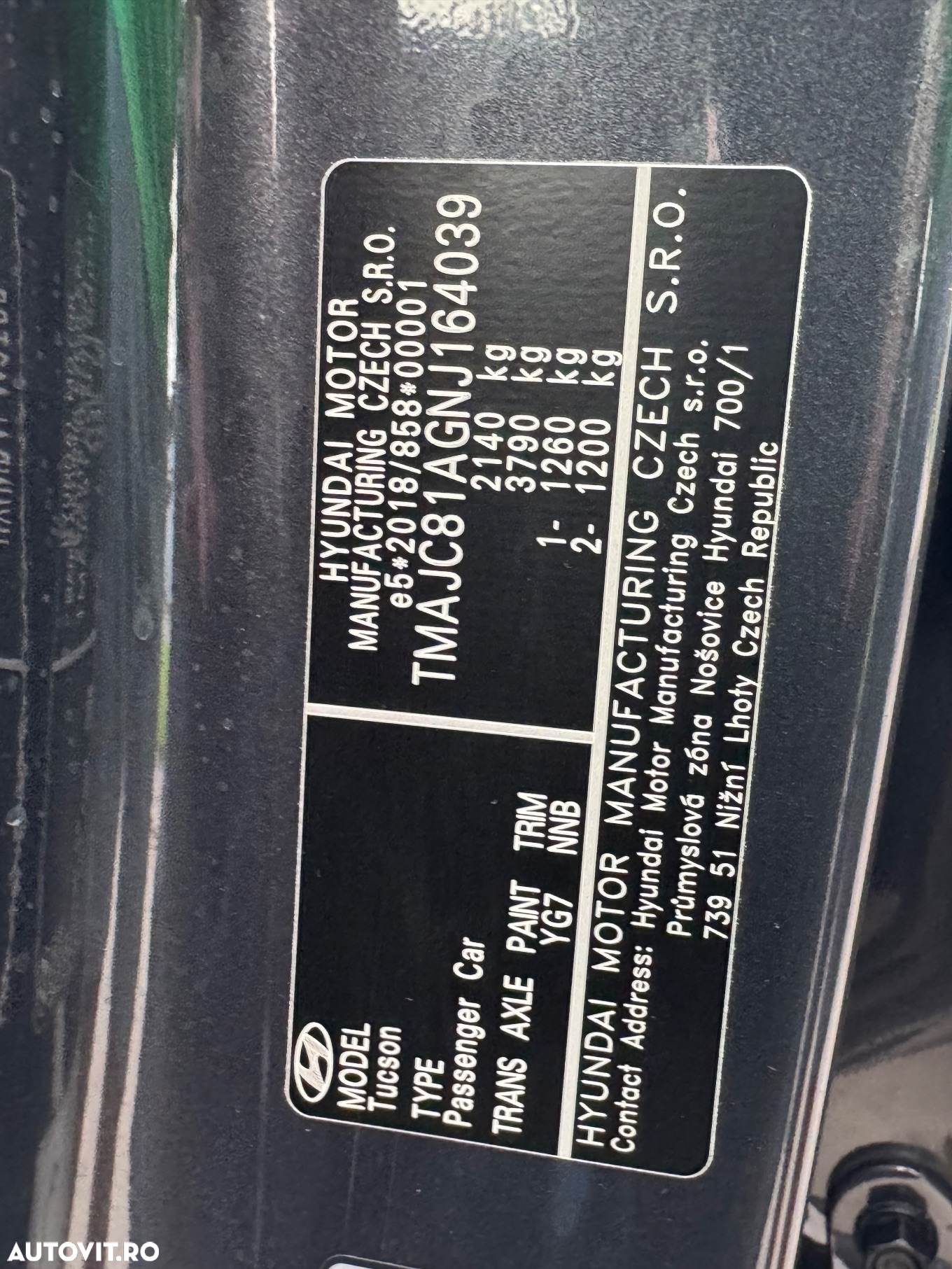Hyundai Tucson 1.6 CRDi 48V-Hybrid 2WD DCT Trend - 20