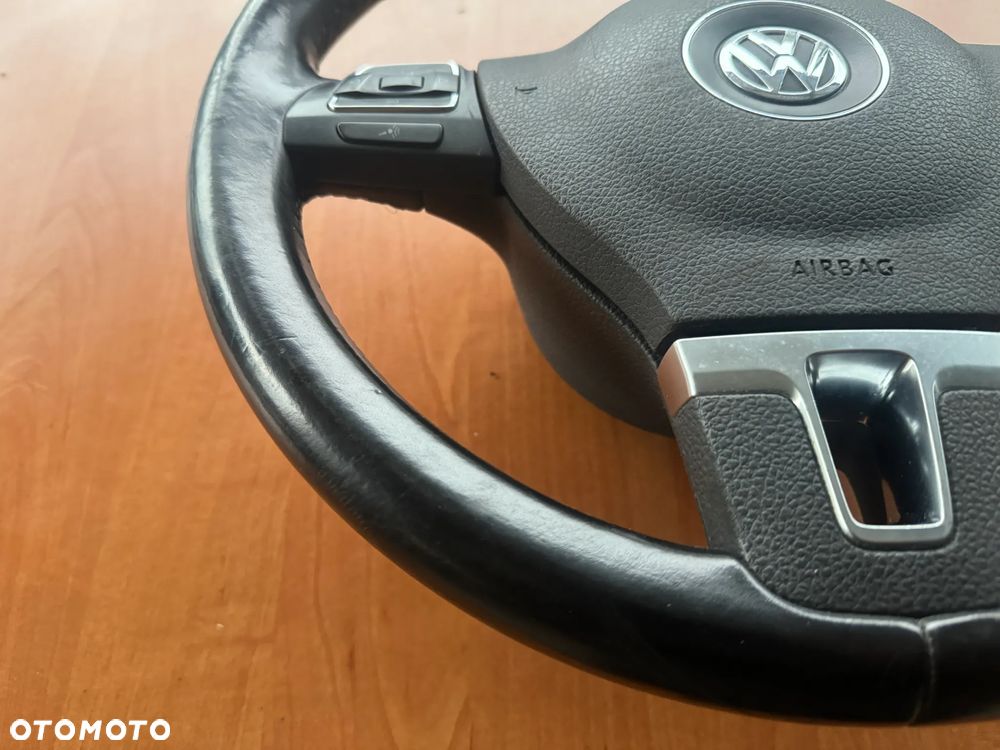 KIEROWNICA SKÓRA MULTIFUNKCJA VW PASSAT B7 R LINE - 4