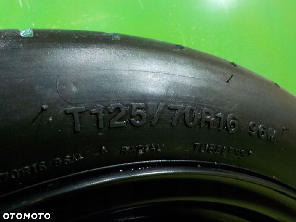 AUDI A3 8P GOLF V kolo dojazdowe 125/70/16 5X112 - 4