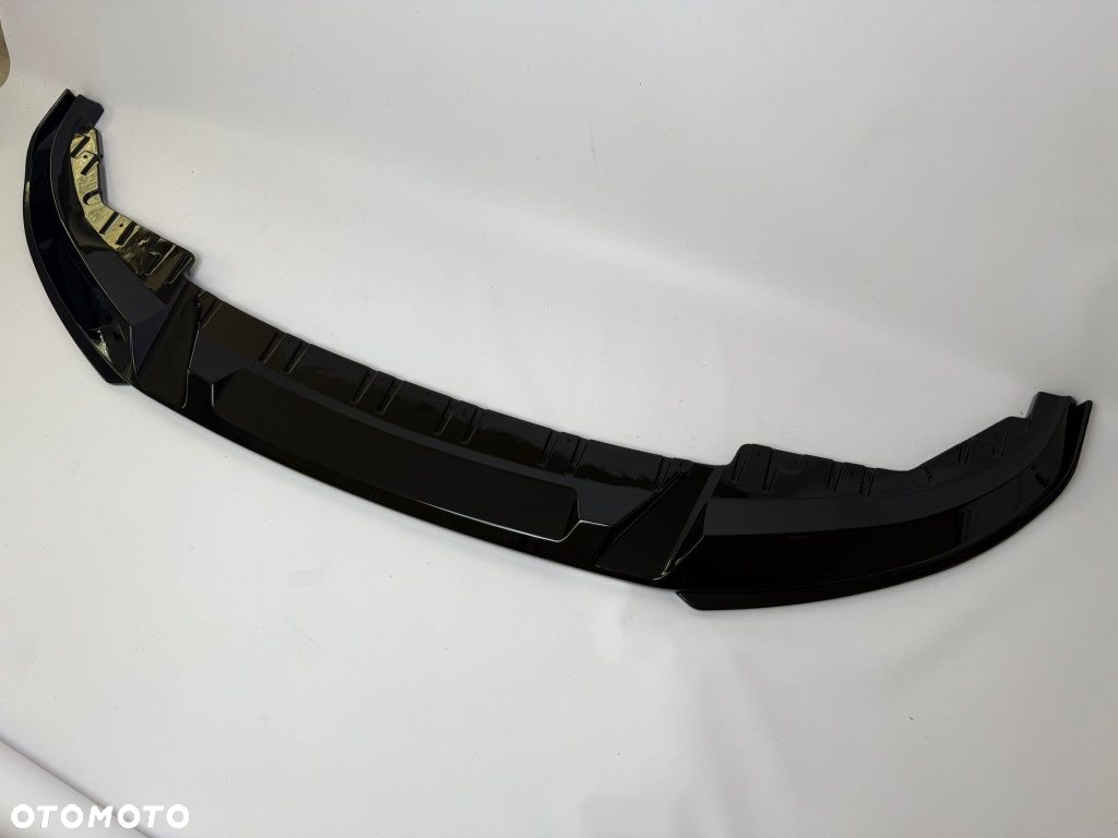 BMW G26 Przednia Dokładka Zderzaka Splitter Spojler Czarny Połysk - 7
