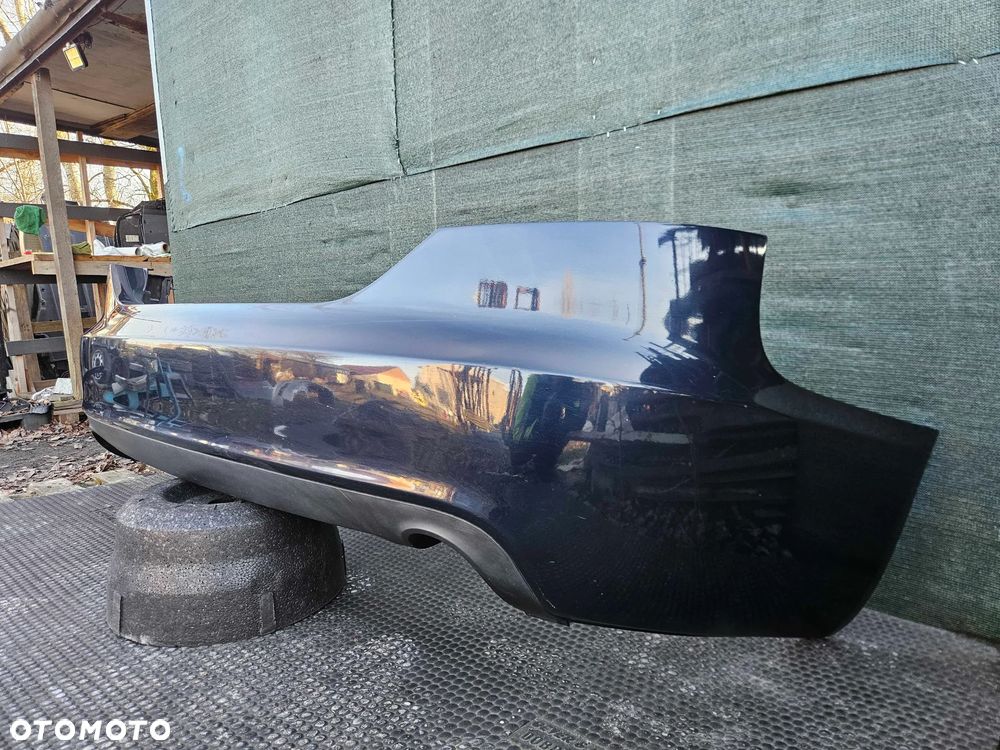 Zderzak Tył Tylny 4F5807511A 4F0807521A Granatowy LZ5D Dwa Wydechy Dyfuzor Audi A6 C6 Sedan - 7