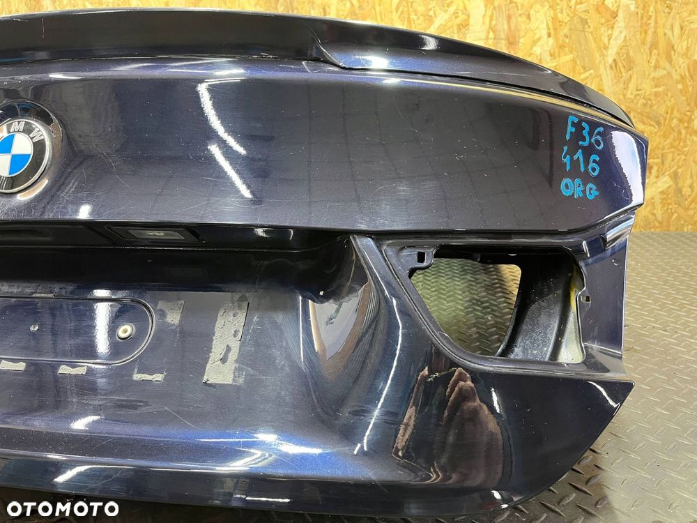 klapa bagażnika tył bmw 4 f36 gran coupe 416 carbonschwarz - 6