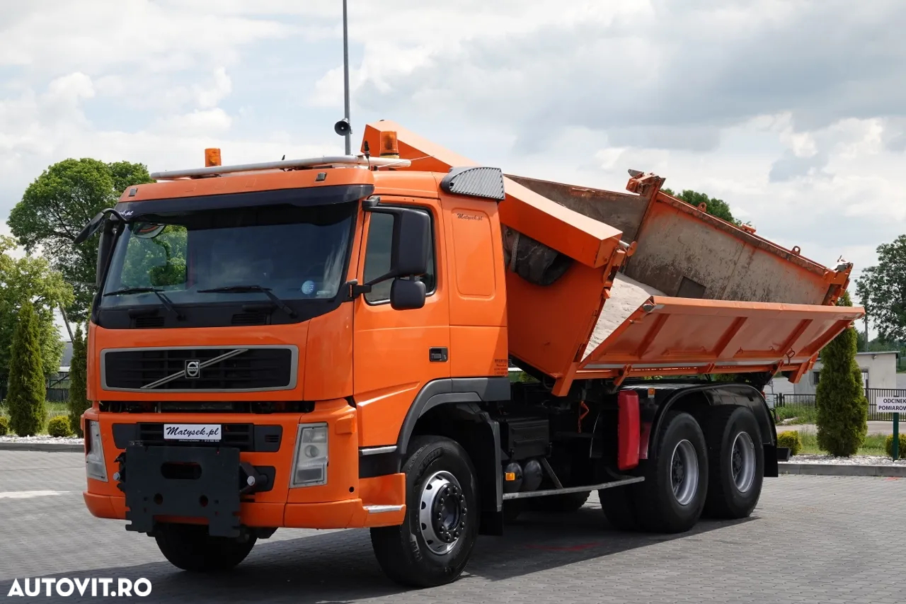 Volvo FM 12.420 / 6x4 / TIPPER / HYDROBLANTA / SPECIAL / CAMION FATA / BORDMATIC / MANUAL / IMPORTAT - 5