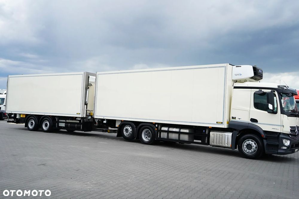 Mercedes-Benz ACTROS / 2540 / ACC / E 6 / ZESTAW PRZEJAZDOWY / CHŁODNIA + WINDA / 38 PALET - 4
