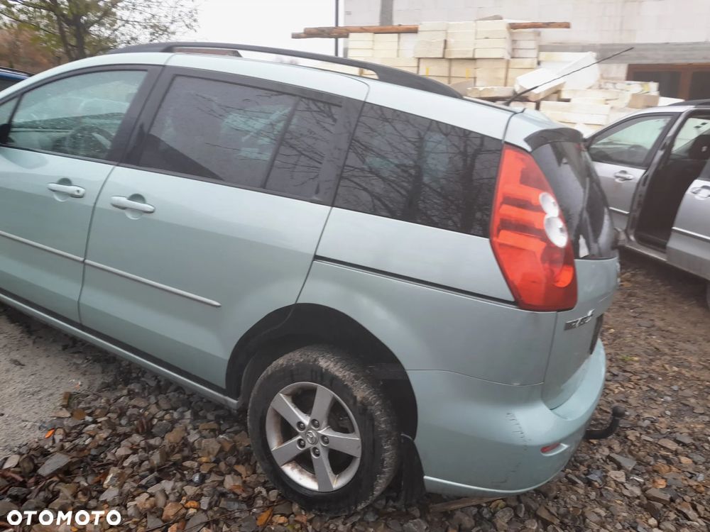 Mazda 5 05-10 Klapa tylna bez szyby tylnej  tył z klapy kolor 32b - 3
